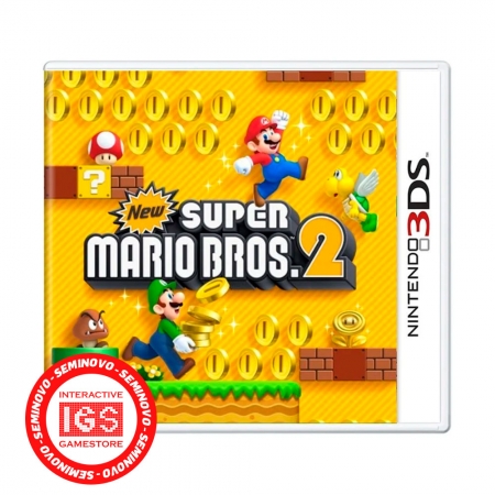 New Super Mario Bros. 2 - Nintendo 3DS (SEMINOVO)