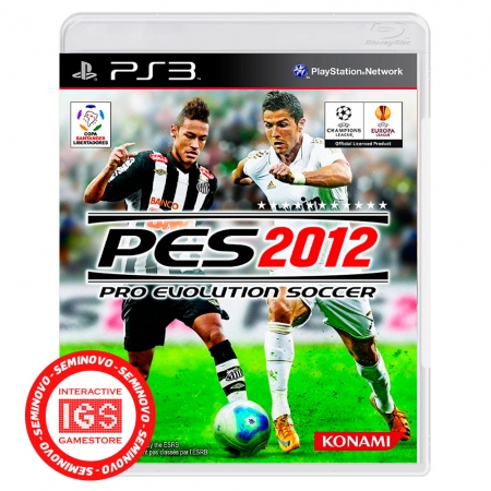 PES 2012 - Pro Evolution Soccer 2012 - PS3 (SEMINOVO)
