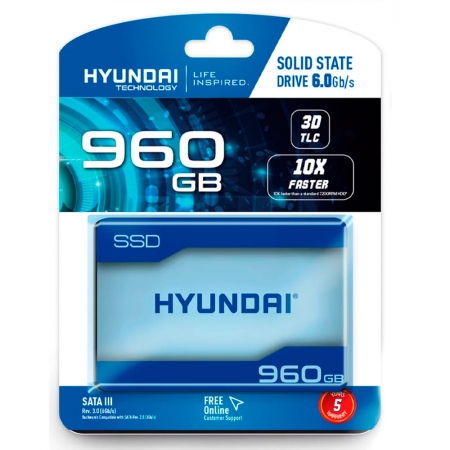 SSD 960GB SATA III - Hyundai