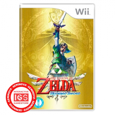 The Legend of Zelda: Skyward Sword - Nintendo Wii (SEMINOVO)