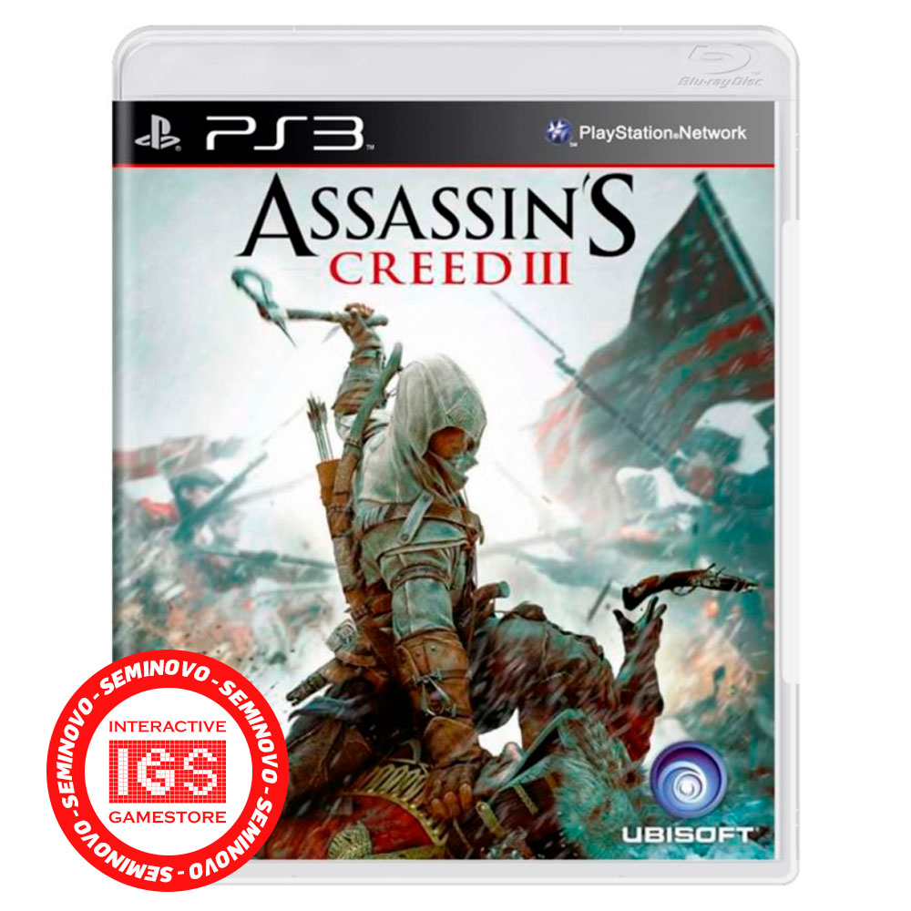 Assassin's Creed 3 - PS3 (SEMINOVO)