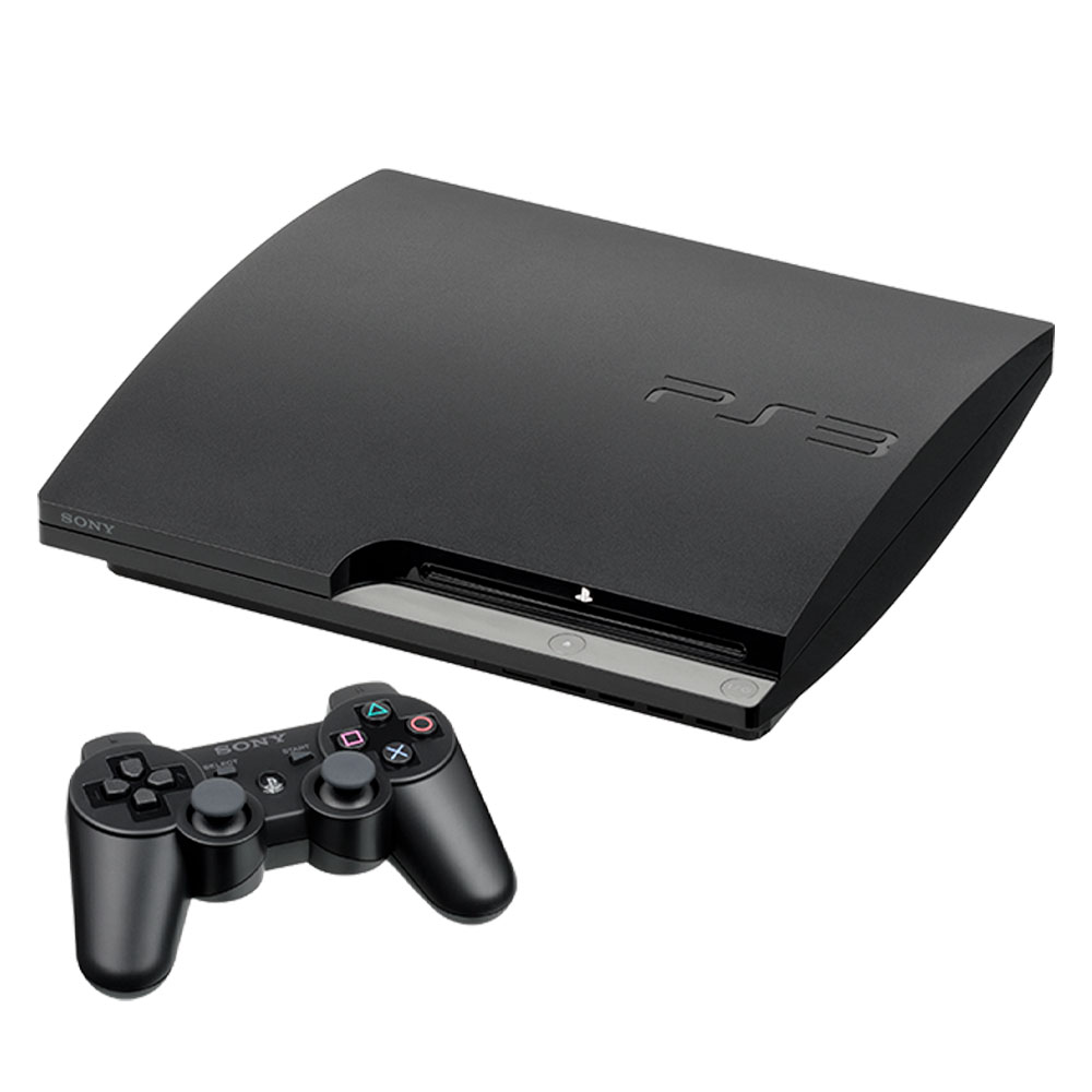 Console Playstation 3 Slim 160GB Desb. com 5 jogos (SEMINOVO)