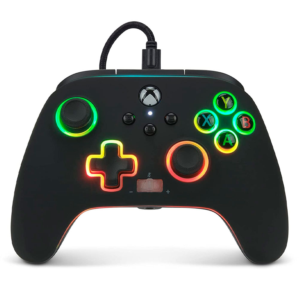 Controle Xbox One/Series/PC Com Fio - Spectra Infinity (RGB) - PowerA