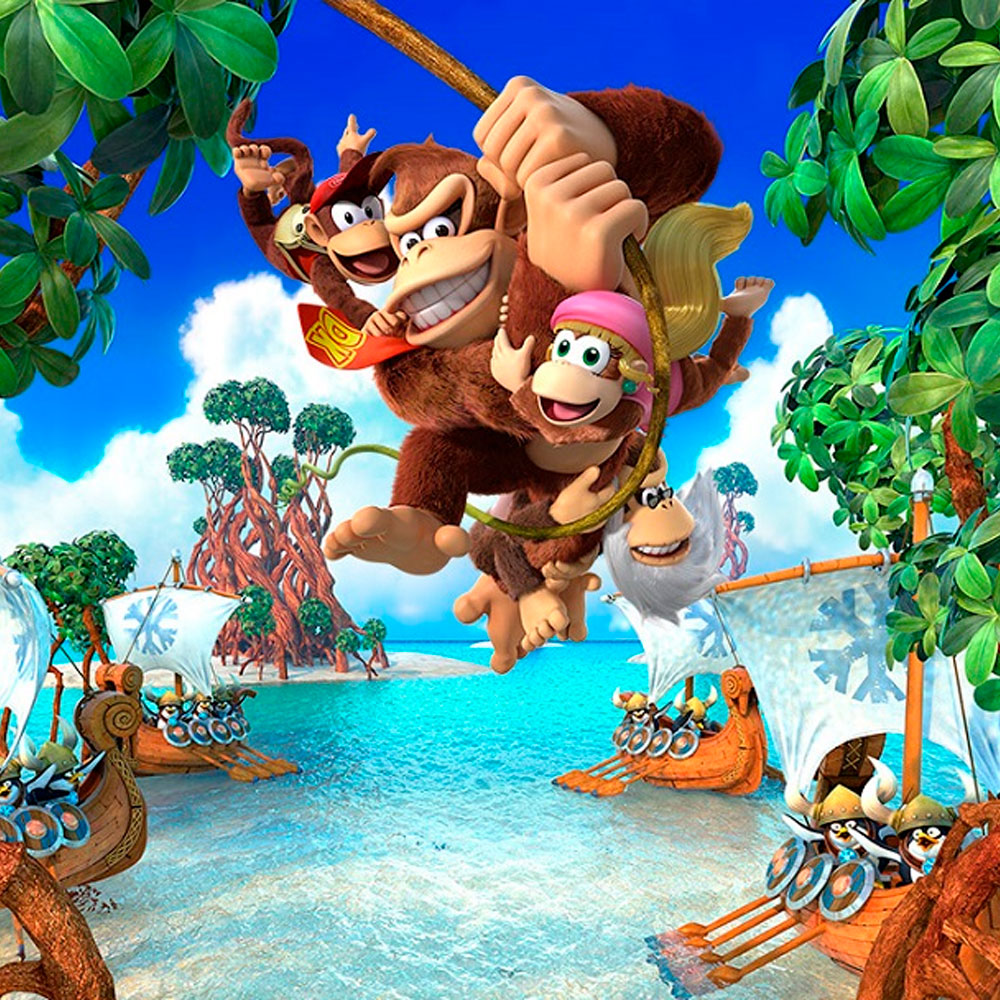 Donkey Kong Country: Tropical Freeze - Nintendo Wii U (SEMINOVO)