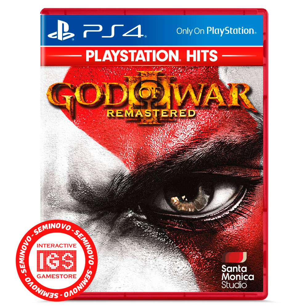 God of War 3: Remastered - PS4 (SEMINOVO)
