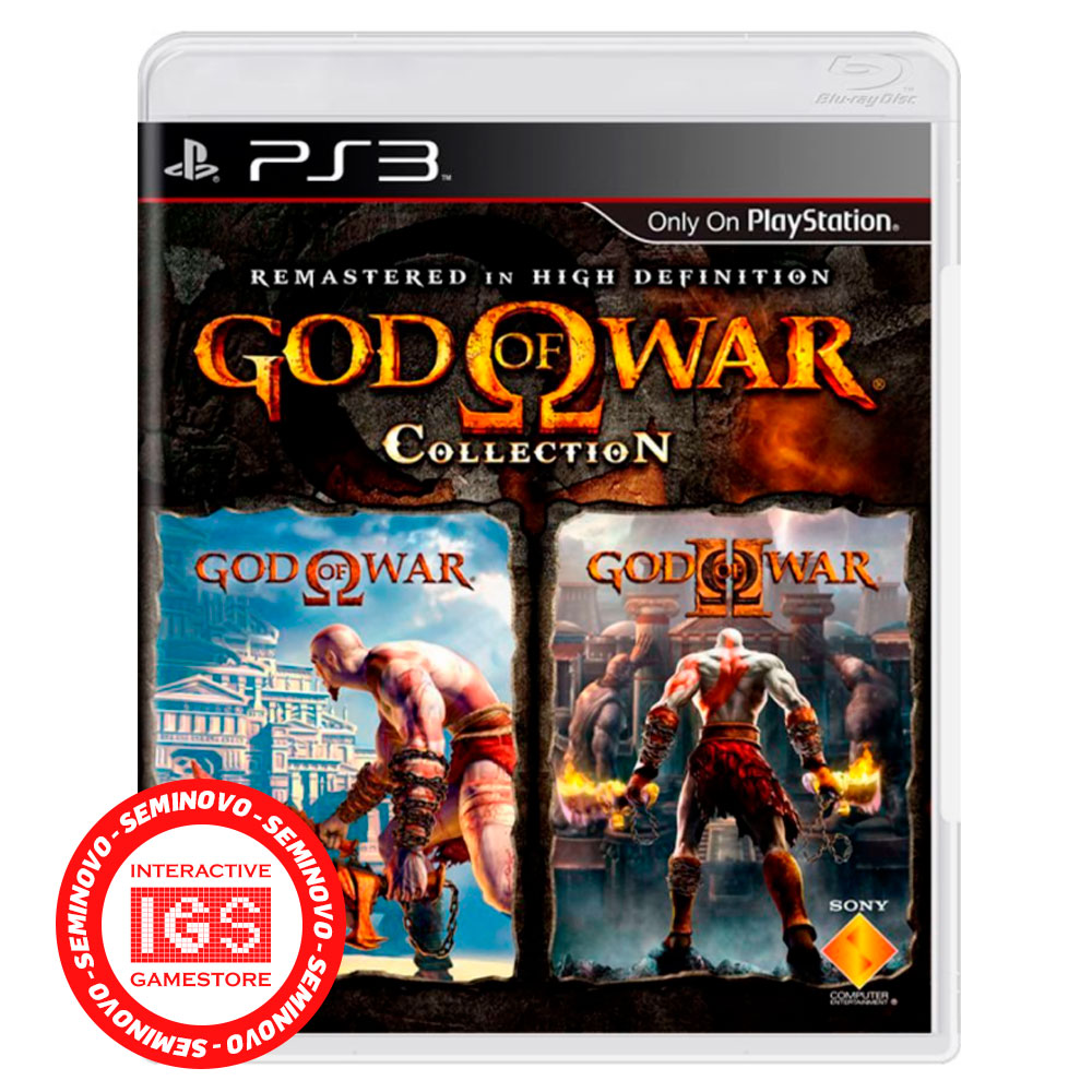 God of War Collection - PS3 (SEMINOVO)