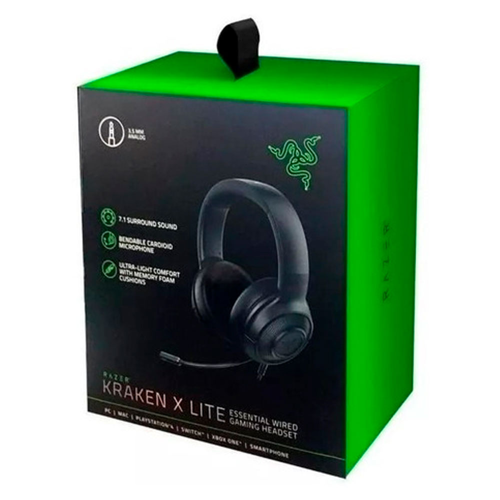 Headset Gamer Kraken X Lite - Razer