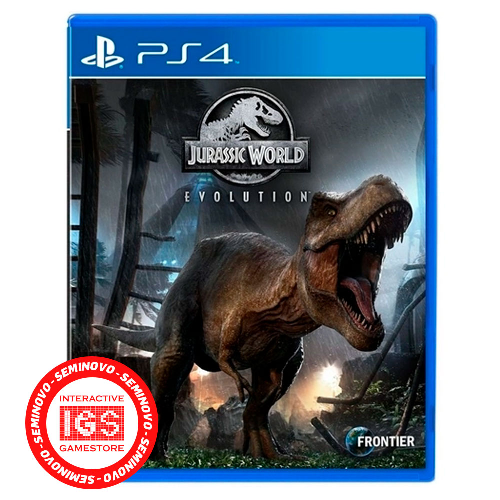 Jurassic World Evolution - PS4 (SEMINOVO)