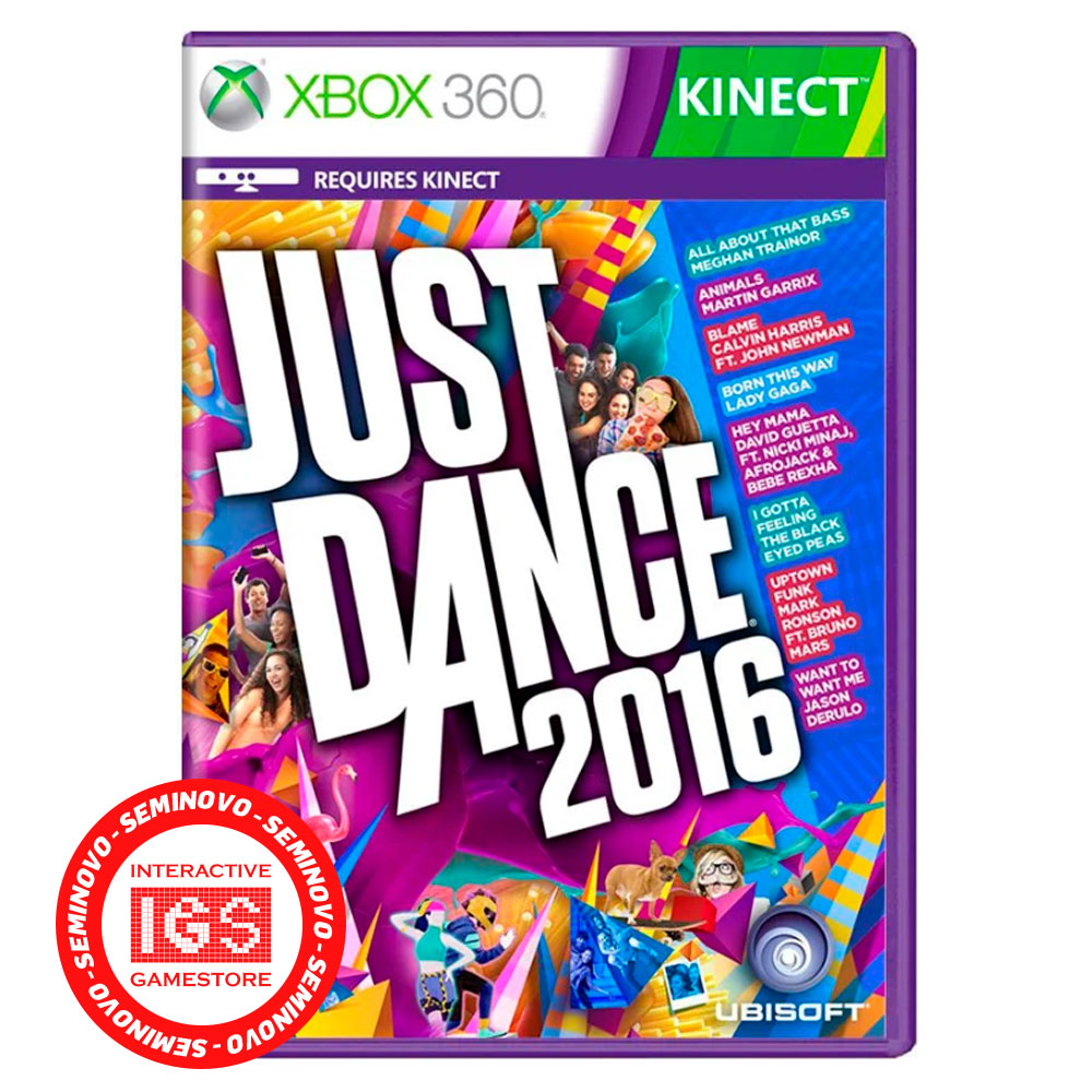 Just Dance 2016 - Xbox 360 (SEMINOVO)