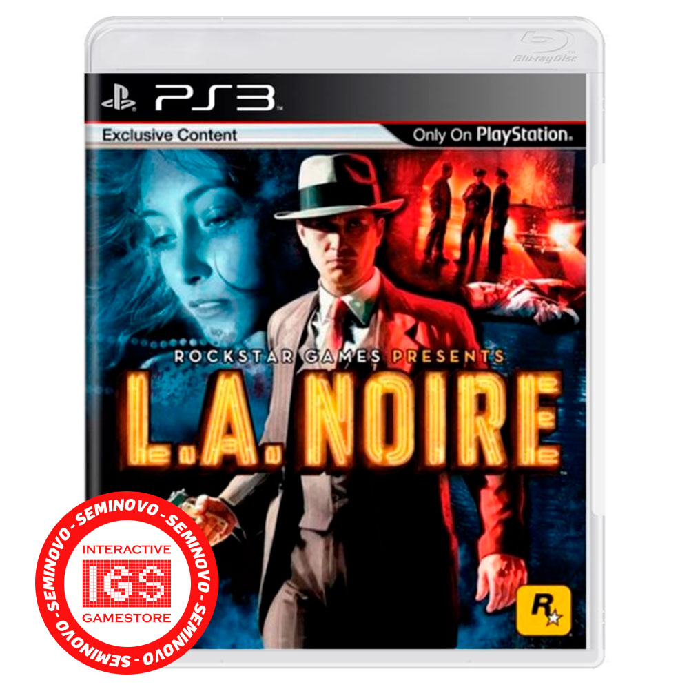 LA Noire - PS3 (SEMINOVO)