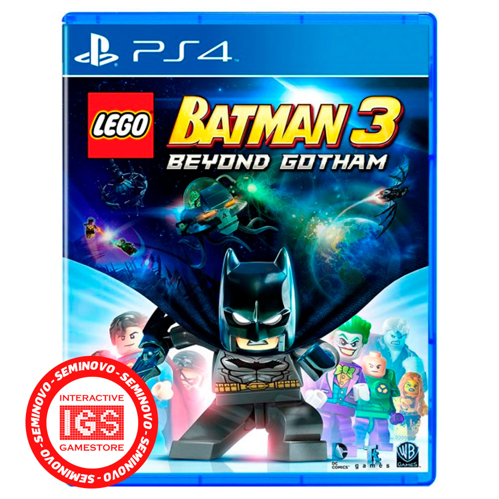 LEGO Batman 3 Beyond Gotham - PS4 (SEMINOVO)