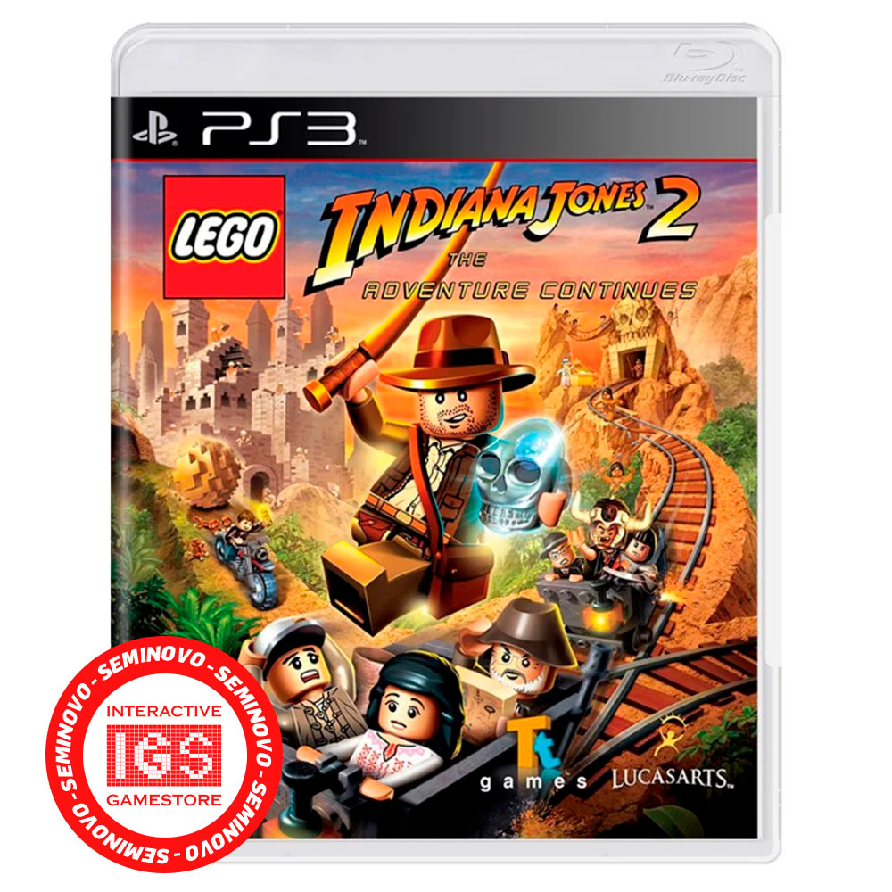 LEGO Indiana Jones 2: The Adventure Continues - PS3 (SEMINOVO)
