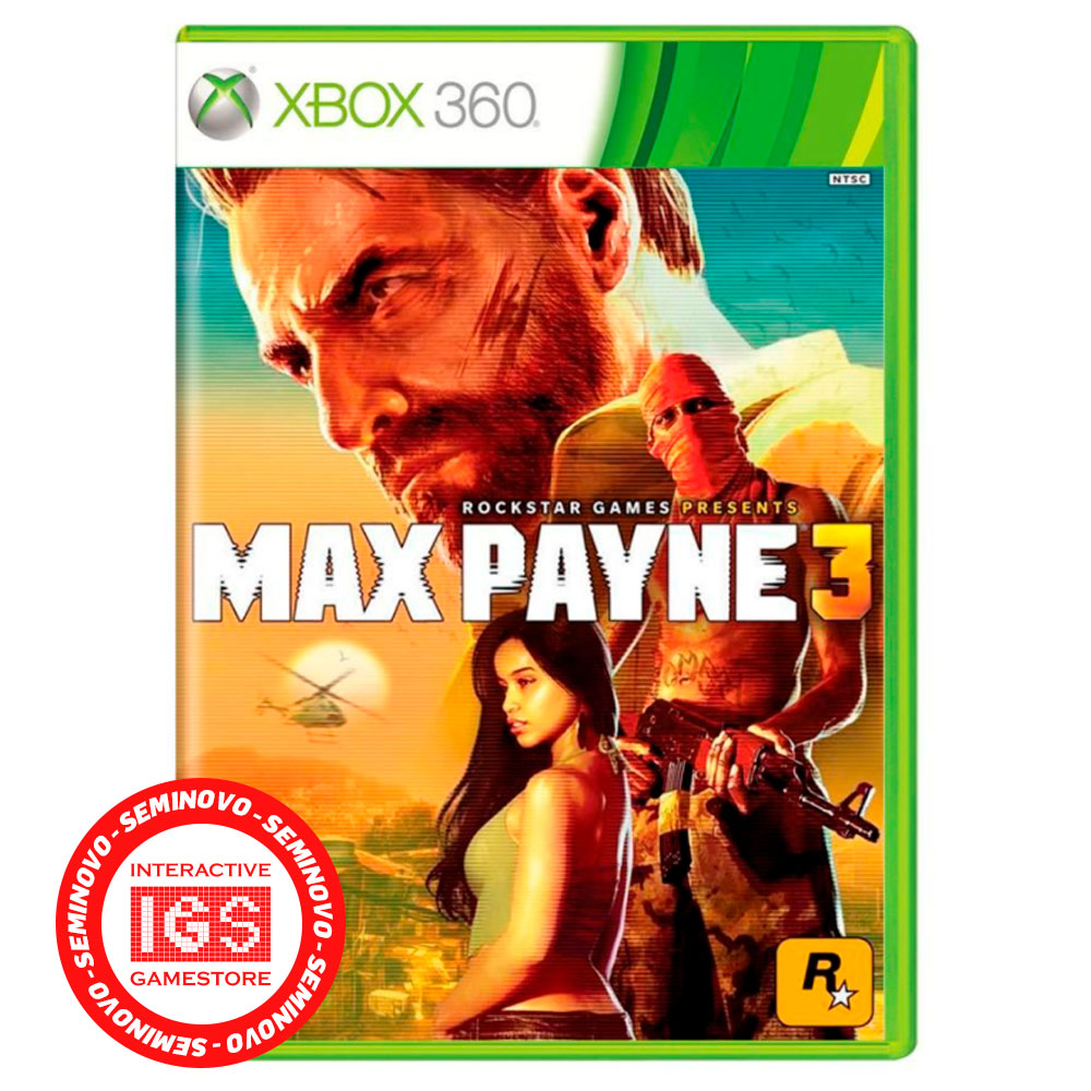 Max Payne 3 - Xbox 360 (SEMINOVO)