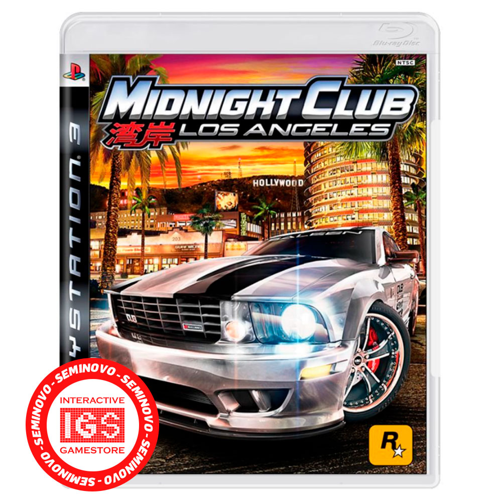 Midnight Club: Los Angeles - PS3 (SEMINOVO)