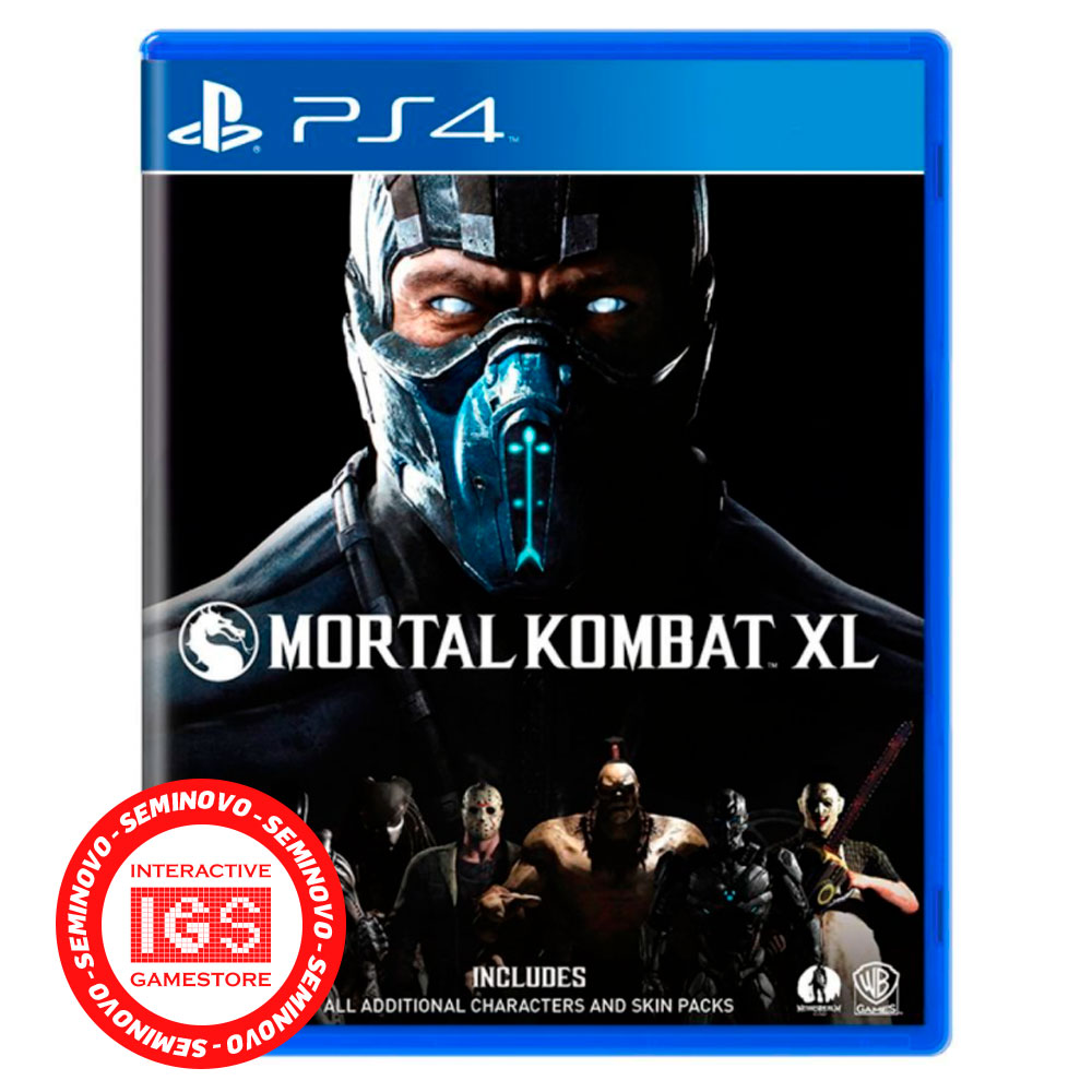 Mortal Kombat XL - PS4 (SEMINOVO)