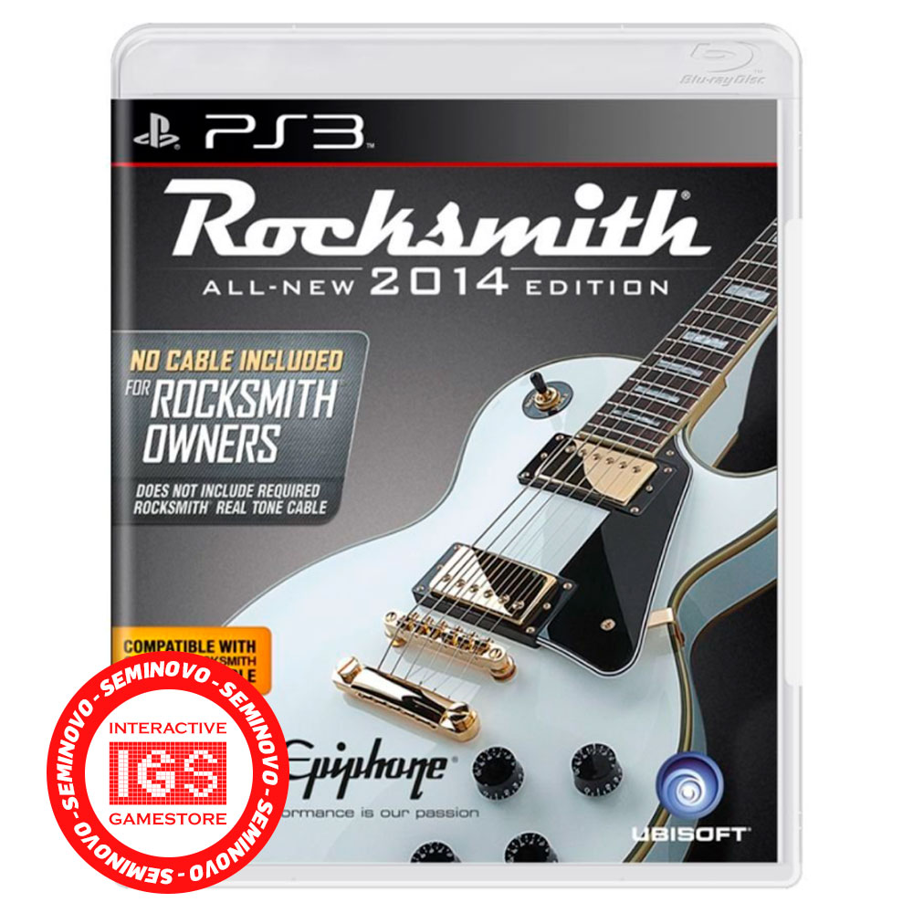 Rocksmith 2014 Edition - PS3 (SEMINOVO)