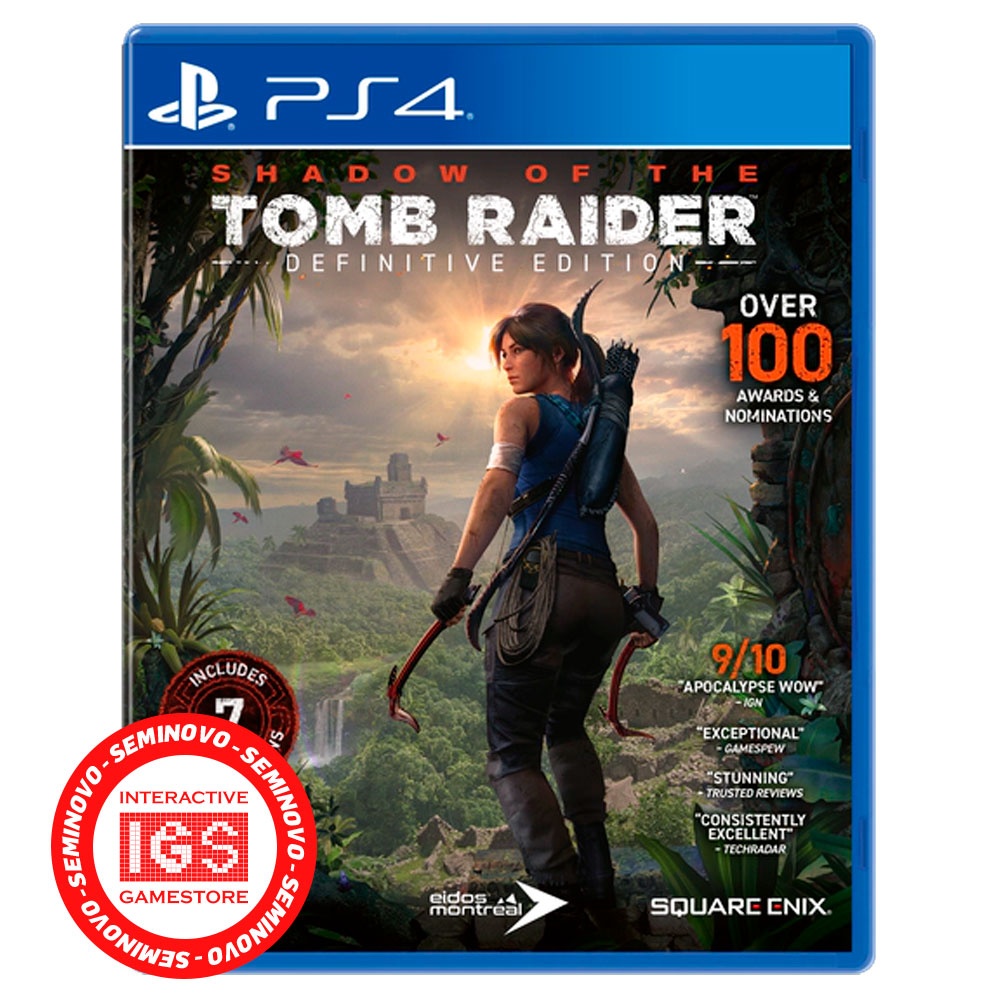 Shadow of the Tomb Raider (Definitive Edition) - PS4 (SEMINOVO)