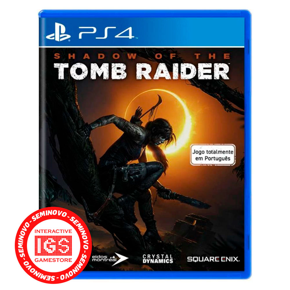 Shadow of the Tomb Raider - PS4 (SEMINOVO)