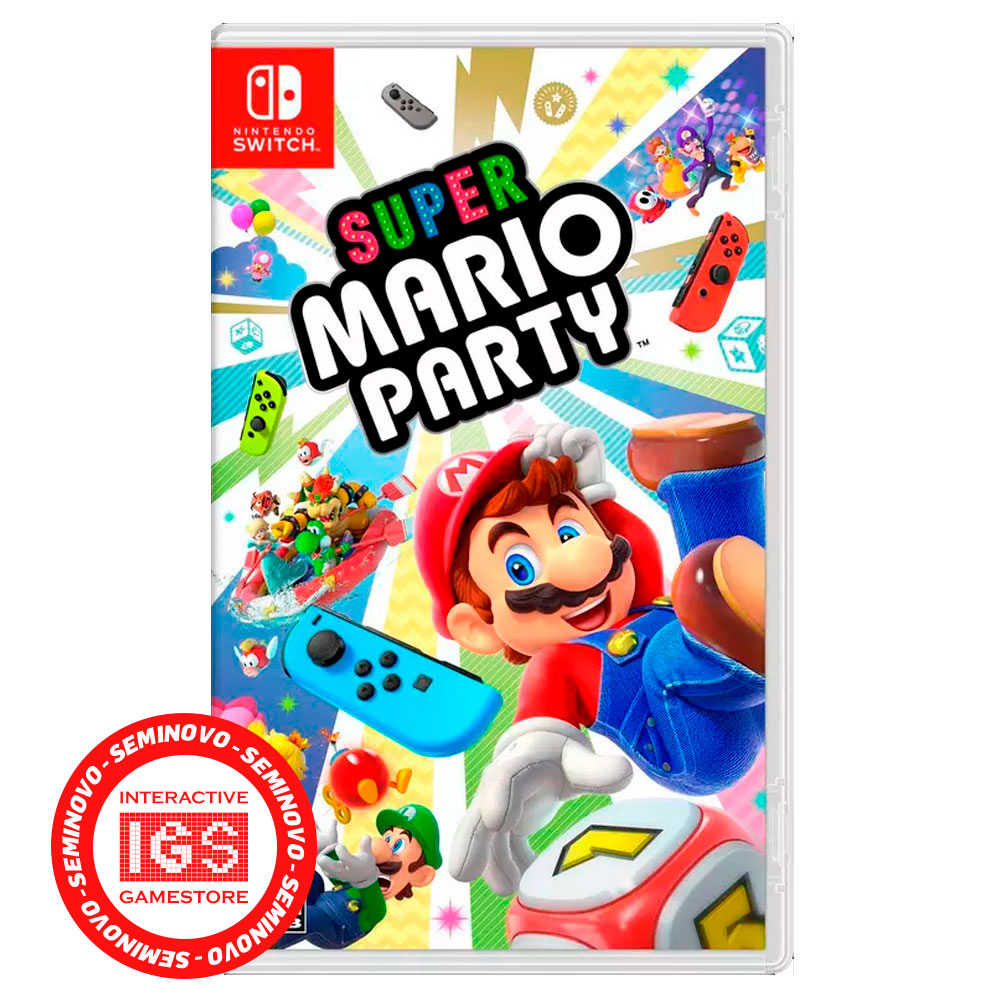 Super Mario Party - Nintendo Switch (SEMINOVO)