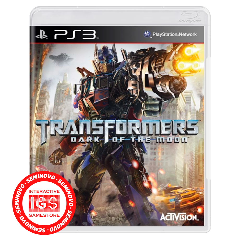 Transformers: Dark of The Moon - PS3 (SEMINOVO)