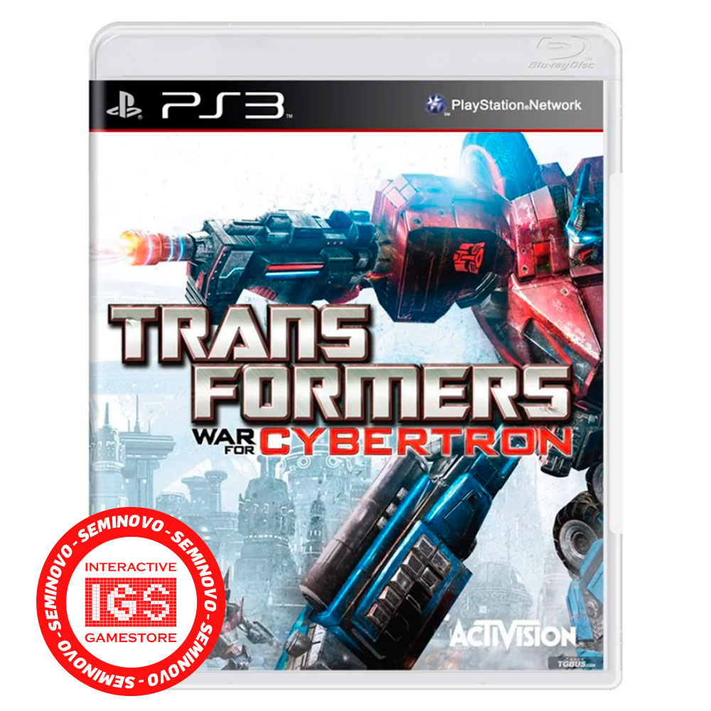 Transformers: War for Cybertron - PS3 (SEMINOVO)