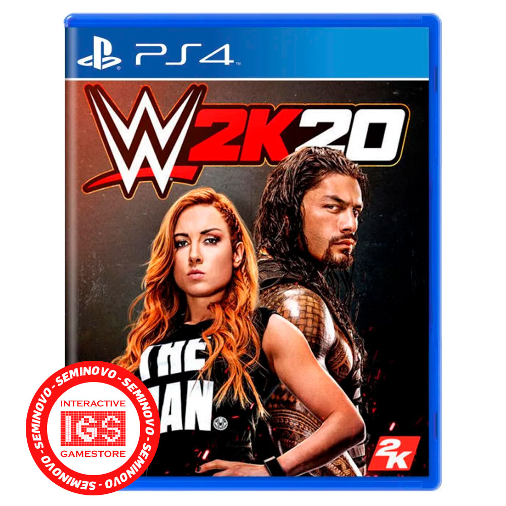 WWE 2K20 - PS4 (SEMINOVO)