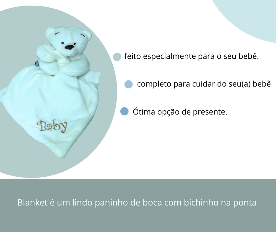 Mini Naninha Urso Marfim - Zip Toys