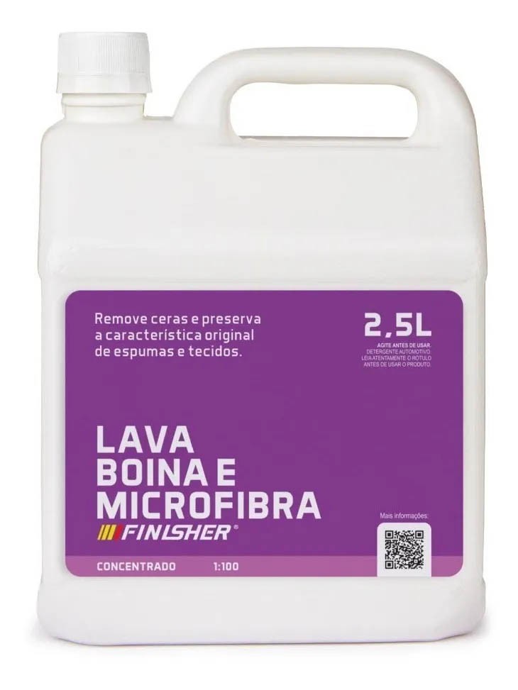 Finisher Limpa Boinas e Microfibras 2,5L