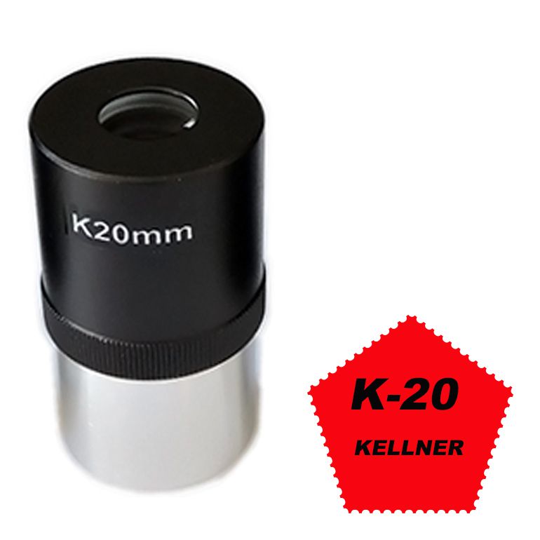 Ocular Kellner K 20mm (Padrão de encaixe de 1,25 Polegadas)