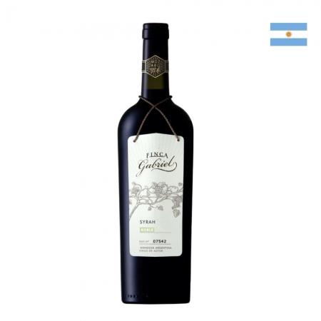 Vinho Argentino Finca Gabriel Syrah Roble Tinto Seco 750ml