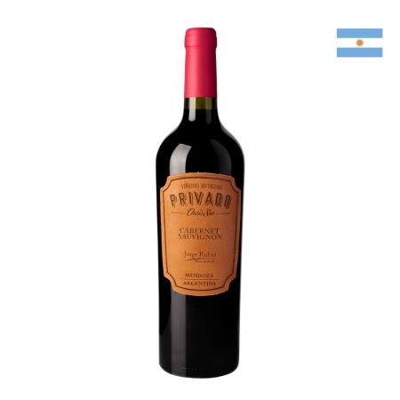 Vinho Argentino Jorge A. Rubio Privado C Sauvignon Tinto Seco  750ml