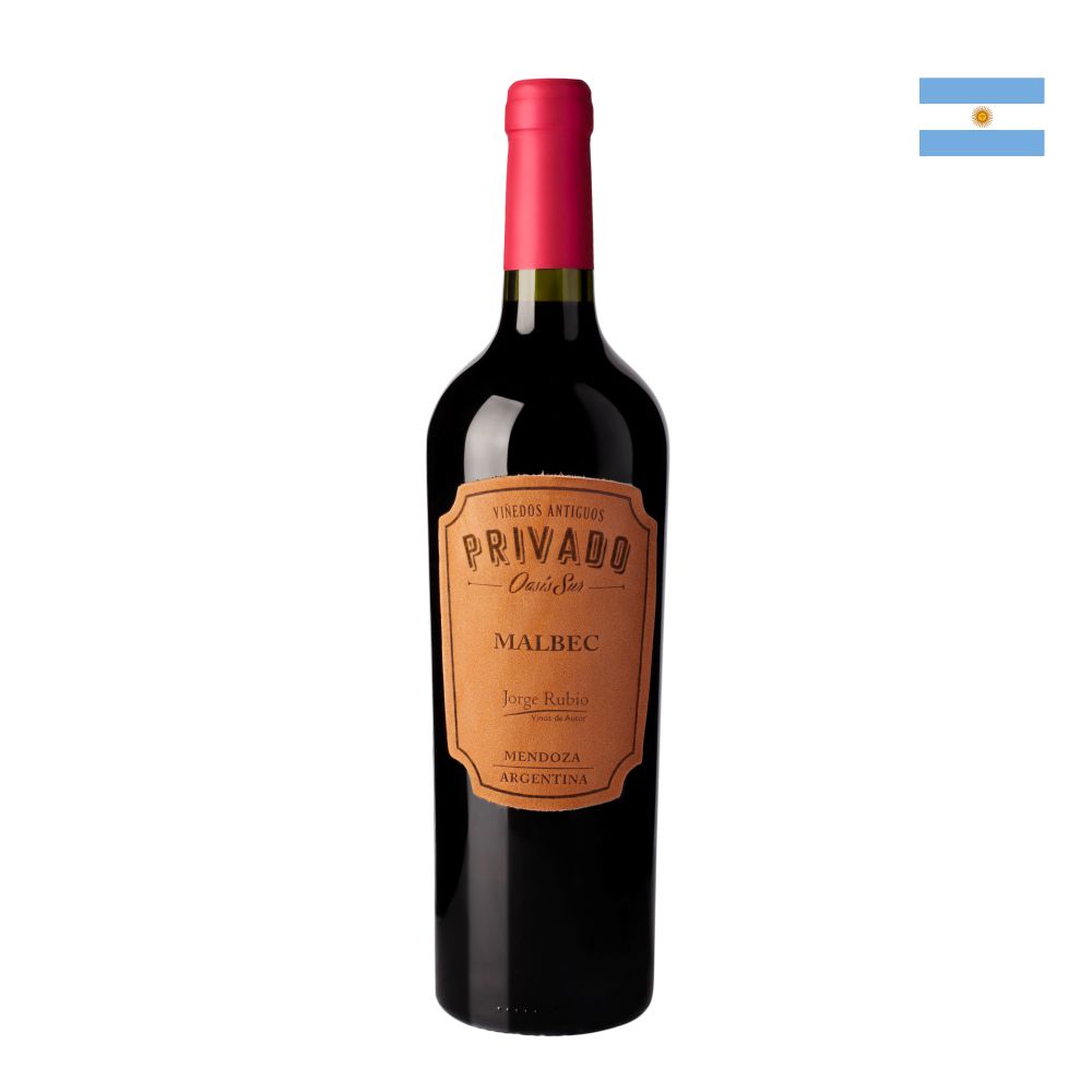 Vinho Argentino Jorge A. Rubio Privado Reserva Malbec Tinto Seco  750ml