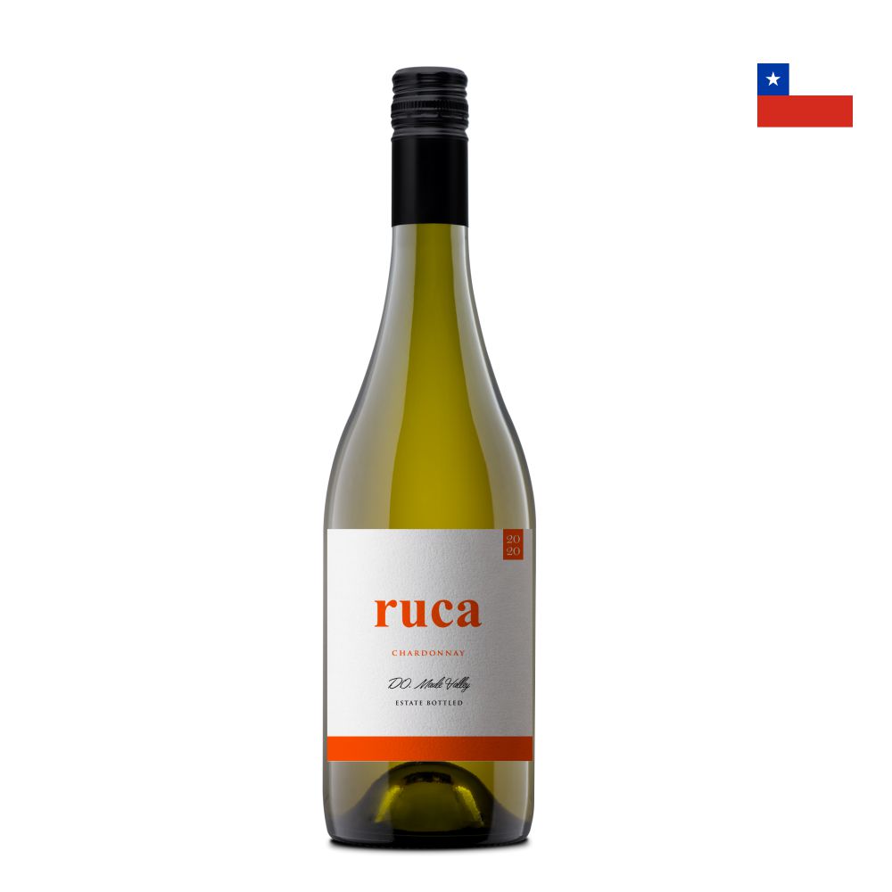Vinho Chileno Ruca Chardonay valle del maule branco 750 ml