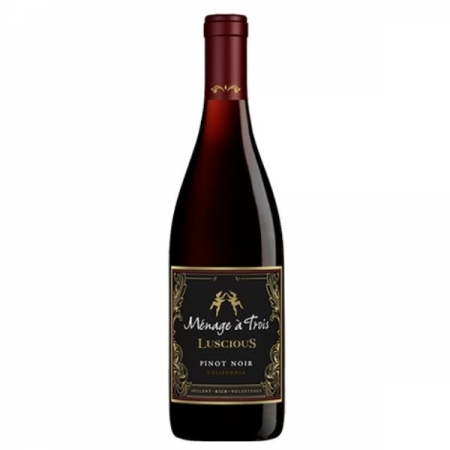 Vinho Tinto Ménage à Trois Luscious Pinot Noir 750ml
