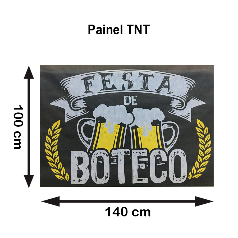 Painel Boteco cerveja 1,4m X 1m