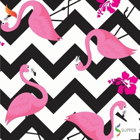 2 Metros Tnt Estampado tropical Flamingo