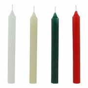12 velas  para  castiçal 02 x 20 cm