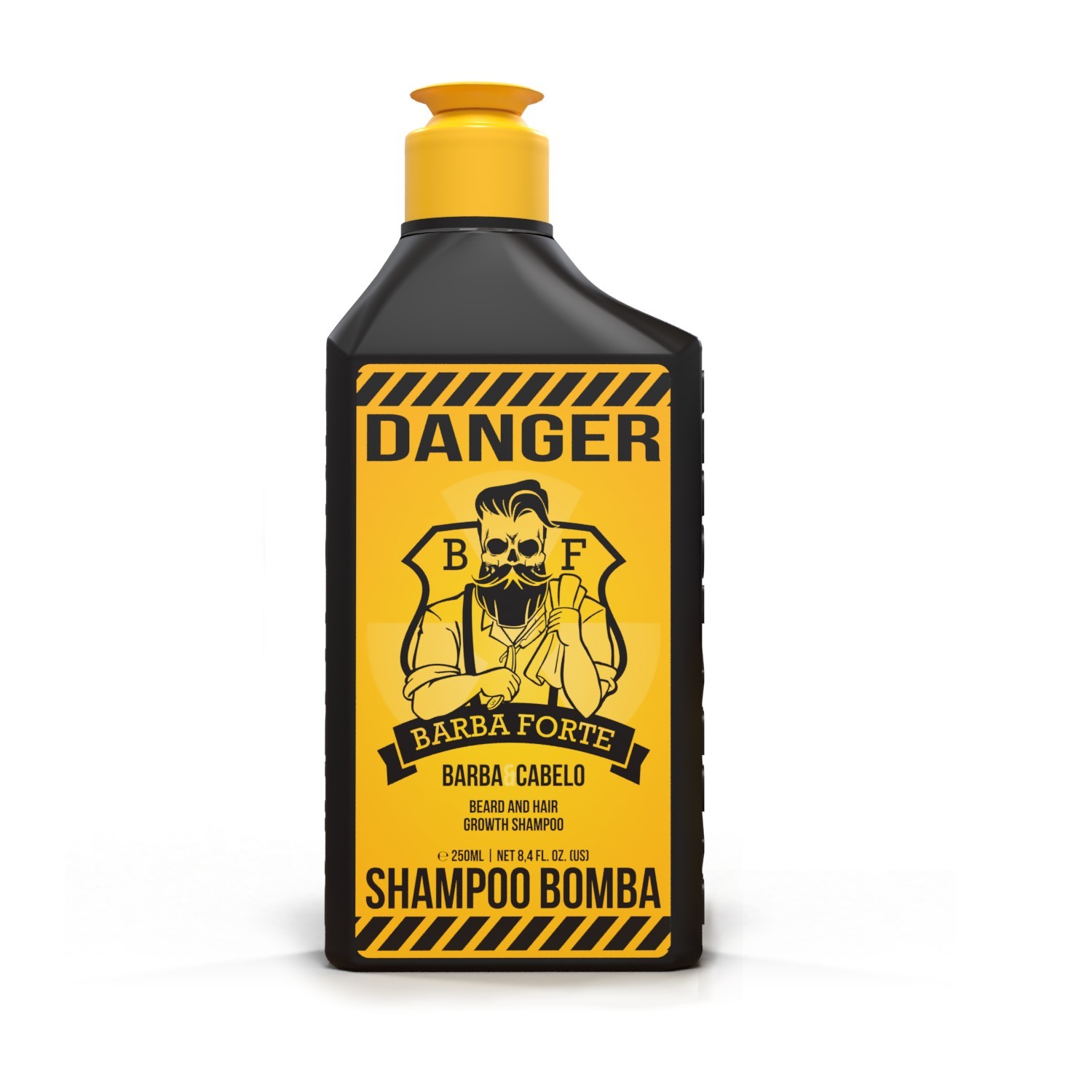 Combo Shampoo + Condicionador Danger & Pomada Matte Hipster (3 produtos)