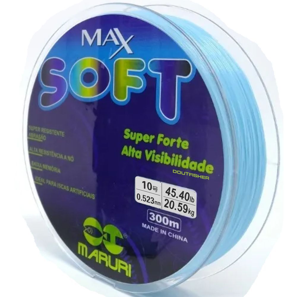 Linha Maruri Max Soft 0,523mm Azul - 300m