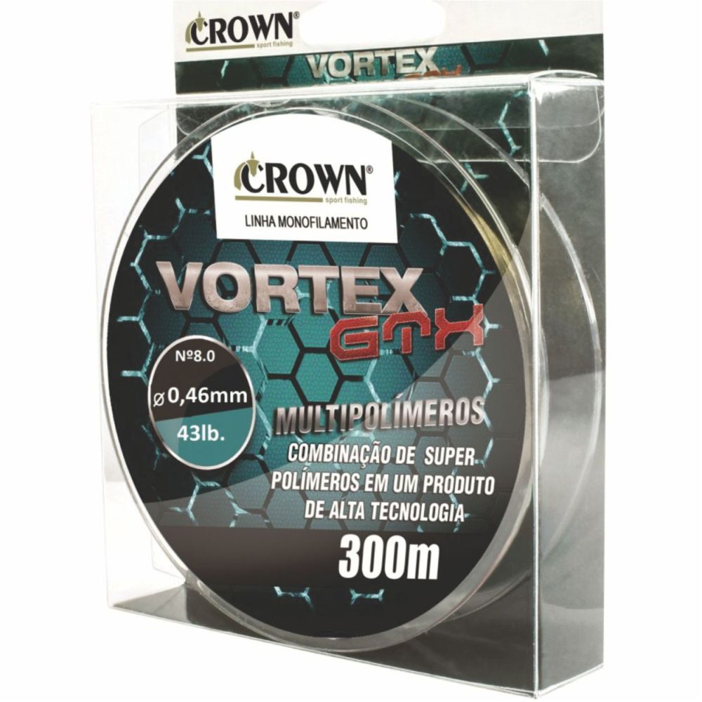 Linha Vortex Gtx Crown 0,46mm - 43lb 300m