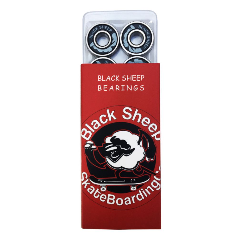 Roda Kronik 51mm 98A + Rolamento Black Sheep Red