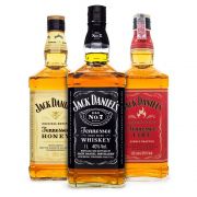 Kit Jack Daniel's - Old Nº7 + Honey + Fire