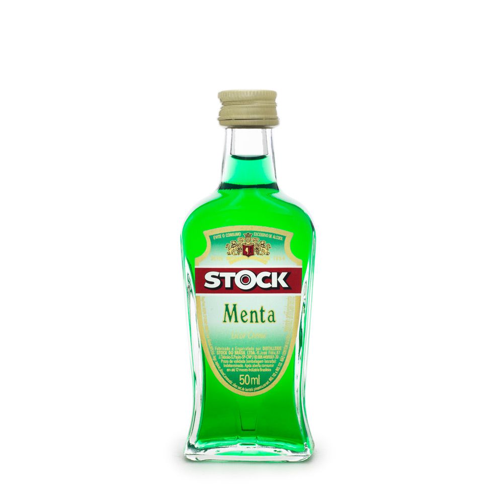 Miniatura Licor de Menta Stock 50ml