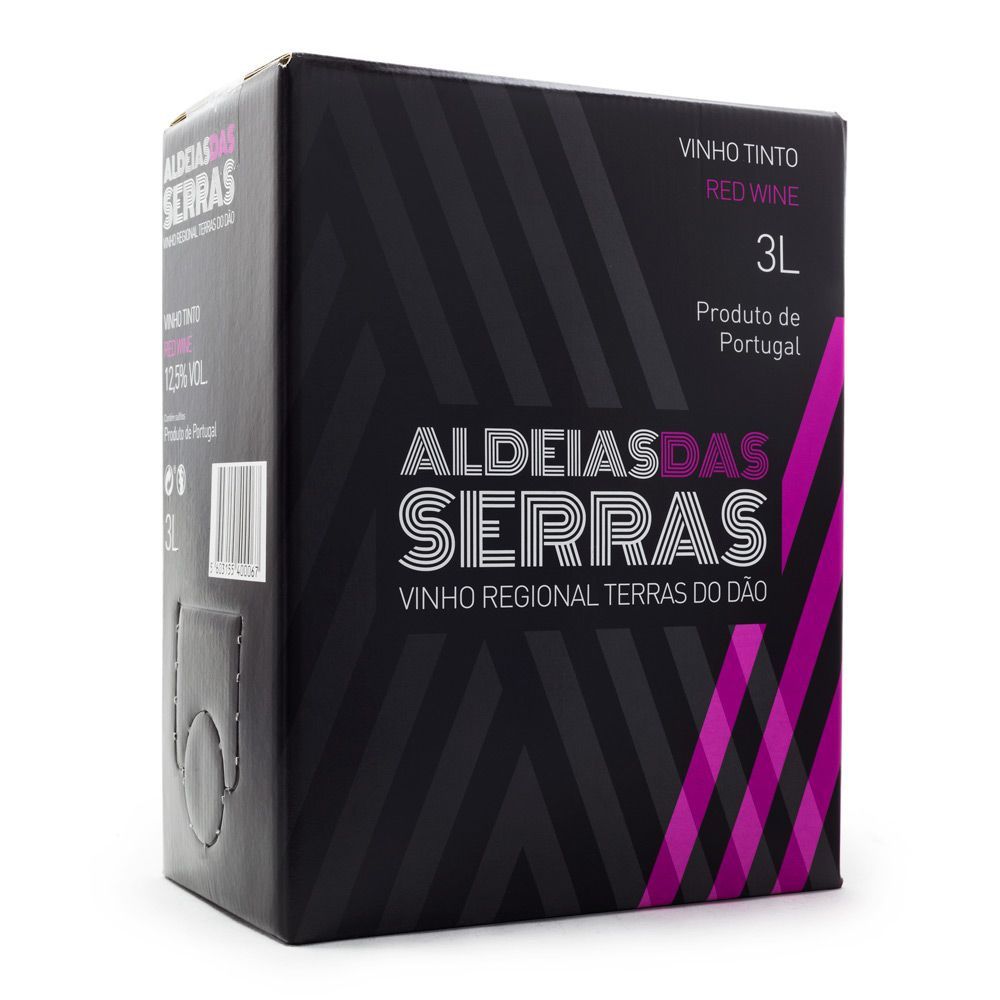 Vinho Aldeias das Serras Tinto Bag in Box 3L