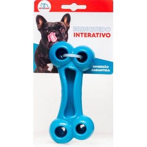Brinquedo Recheável Borracha Osso Pet Kauf para cães