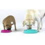 Comedouro Lento interativo para cães Fun Feeder Azul Pequeno
