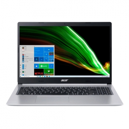 Notebook Acer Intel Core i3-10110U, 4GB RAM, SSD 256GB NVMe, 15.6 Full HD Ultrafino, Windows 10 Home, Prata