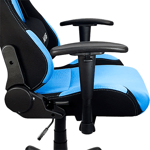 Cadeira Gamer Mymax Mx6 Azul Preto Tecido