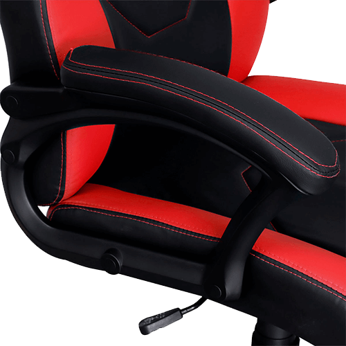 Cadeira Gamer V6 PCYES Vermelha Preto Racer Turbo