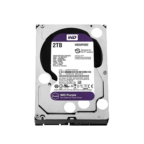 Hd Interno  2 TB Purple Segurança Western Digital